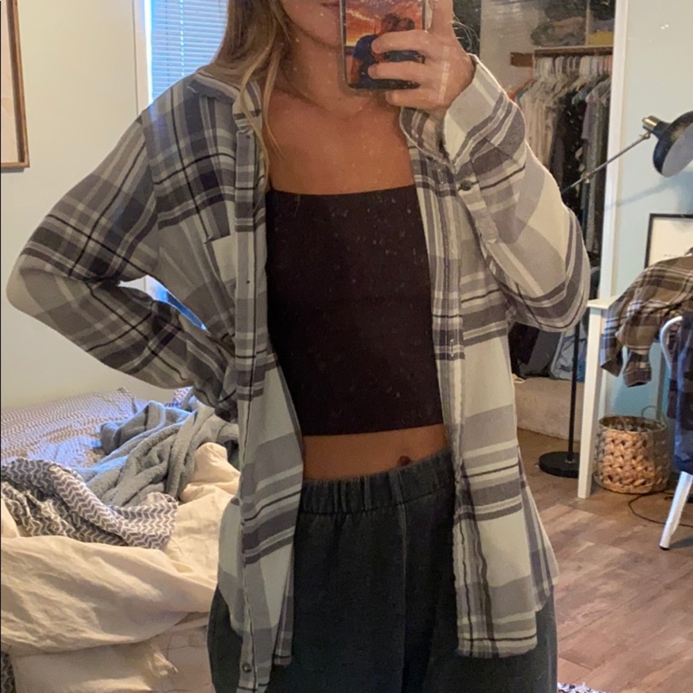 Black & white flannel